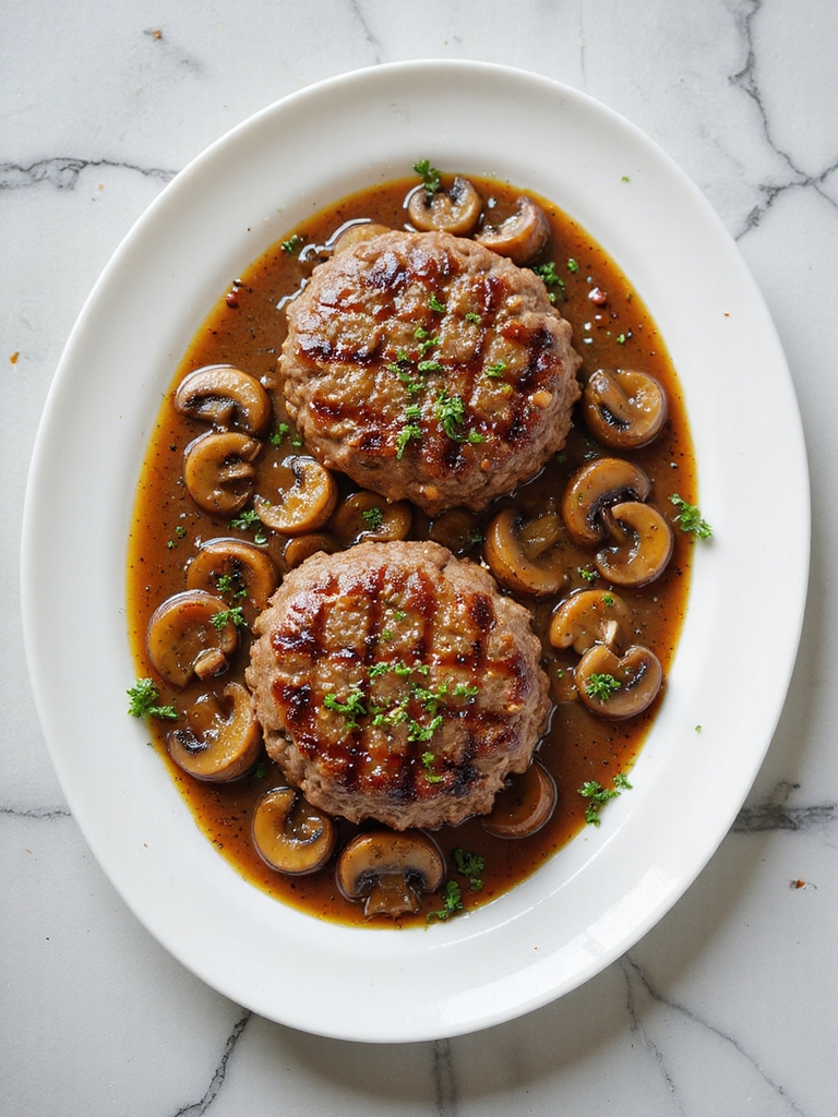 tender flavorful salisbury steak