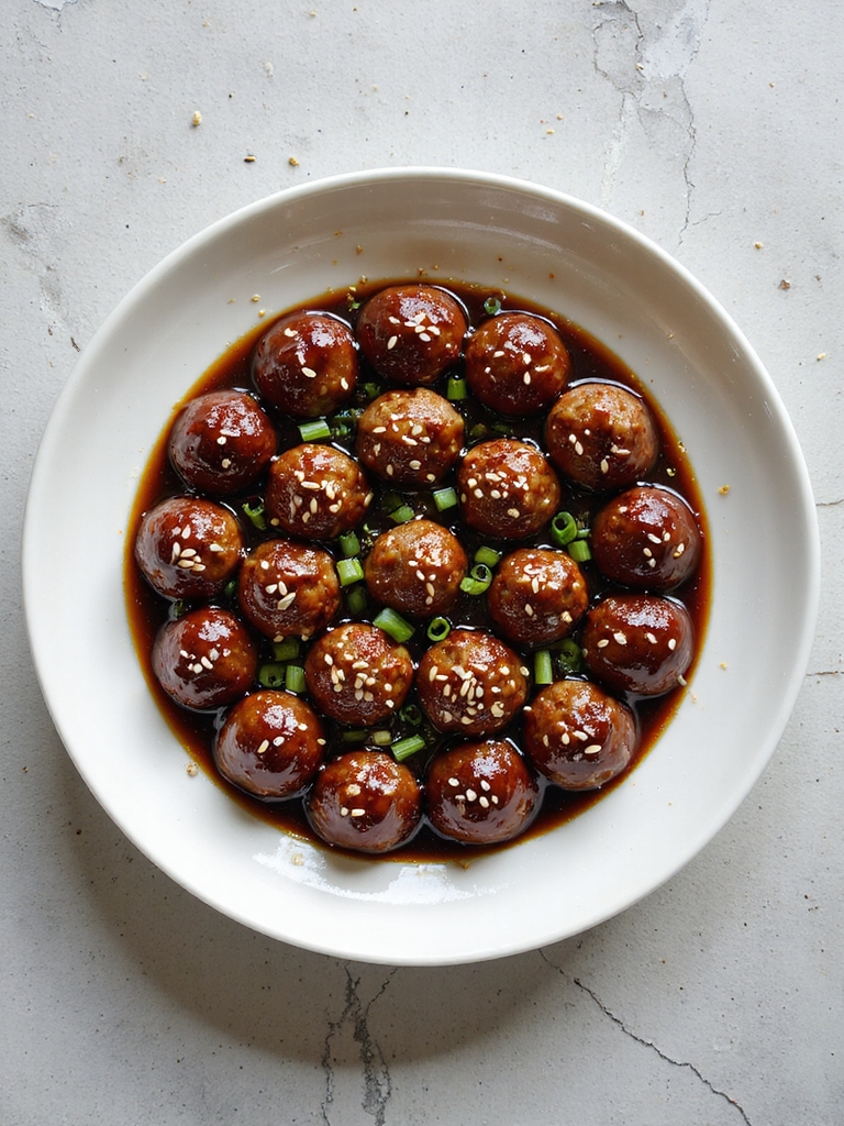teriyaki bbq meatballs recipe