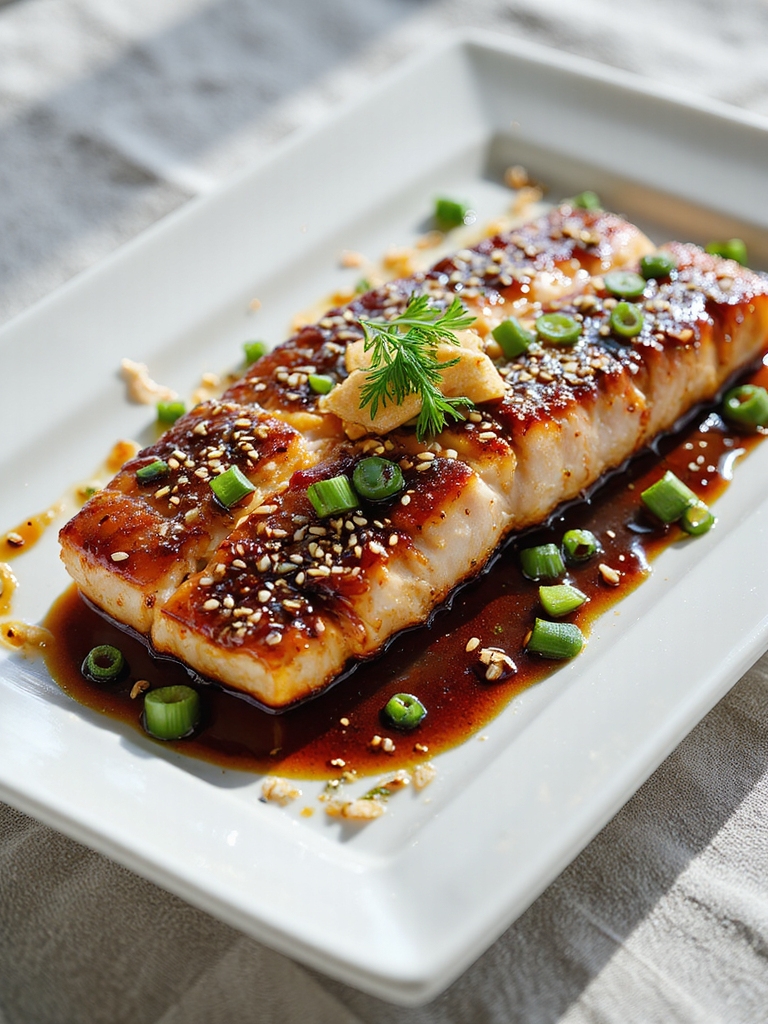 teriyaki glazed trout recipe