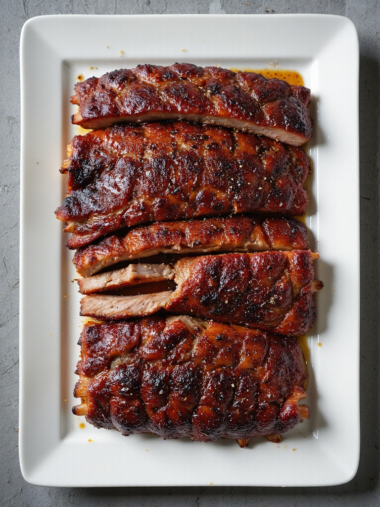 texas style flavorful ribs