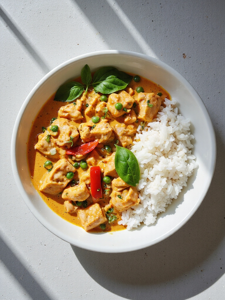 thai coconut curry chicken