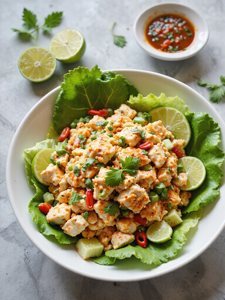 thai spicy crab salad