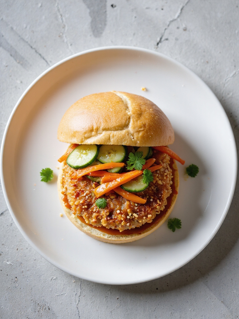 thai style fish burger recipe