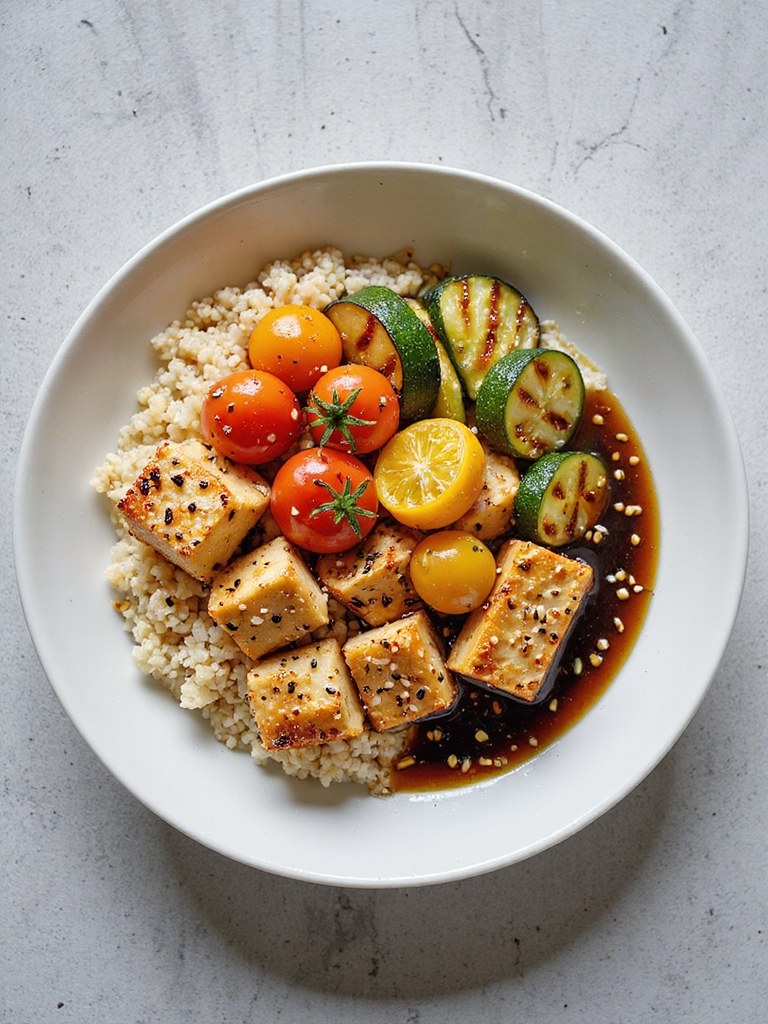 tofu quinoa bowl recipe