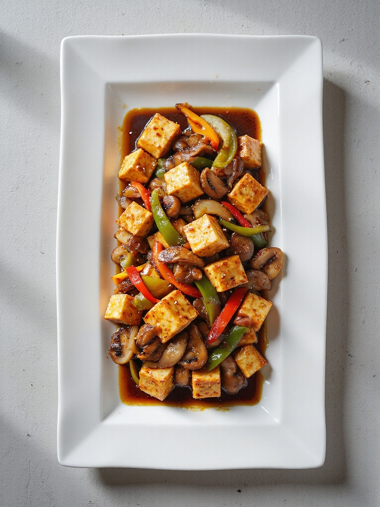 tofu replaces beef steak