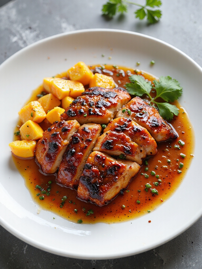 tropical bbq chicken delight