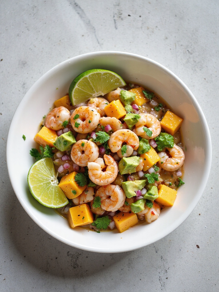 tropical shrimp ceviche recipe