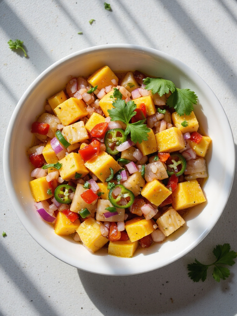 tropical spicy salsa recipe
