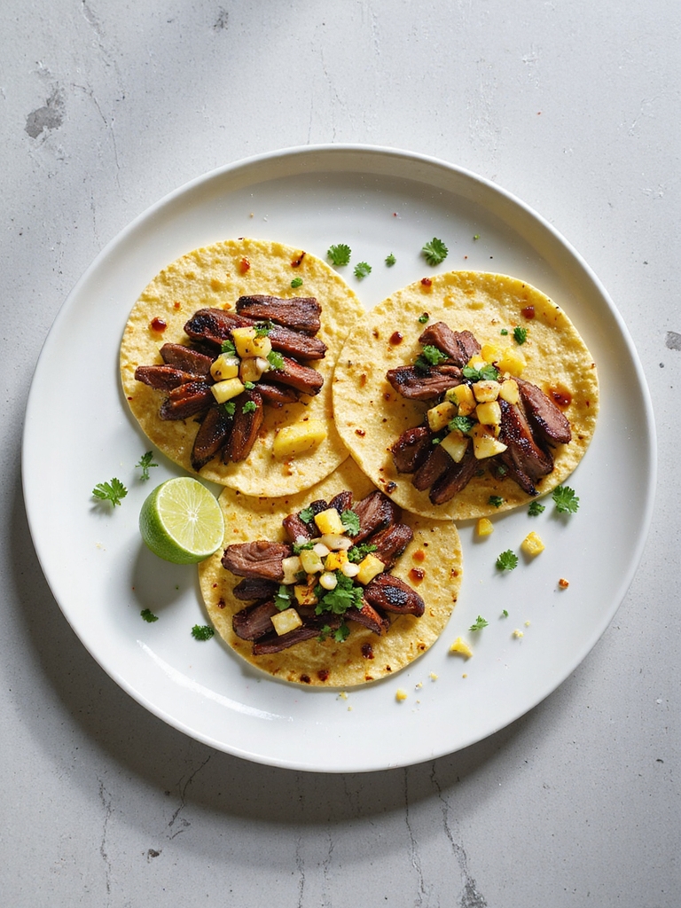 tropical steak taco delight