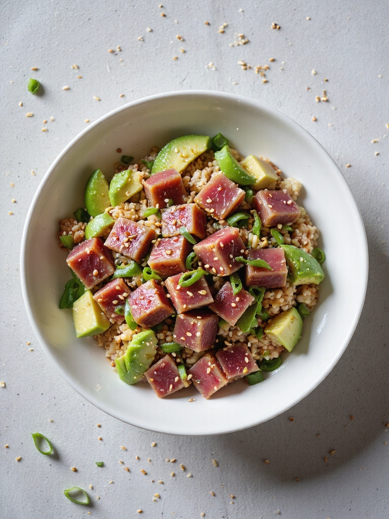 tuna and avocado salad