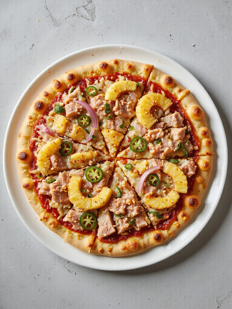 tuna pineapple pizza recipe