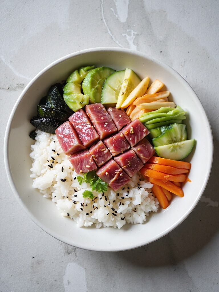 tuna poke bowl recipe