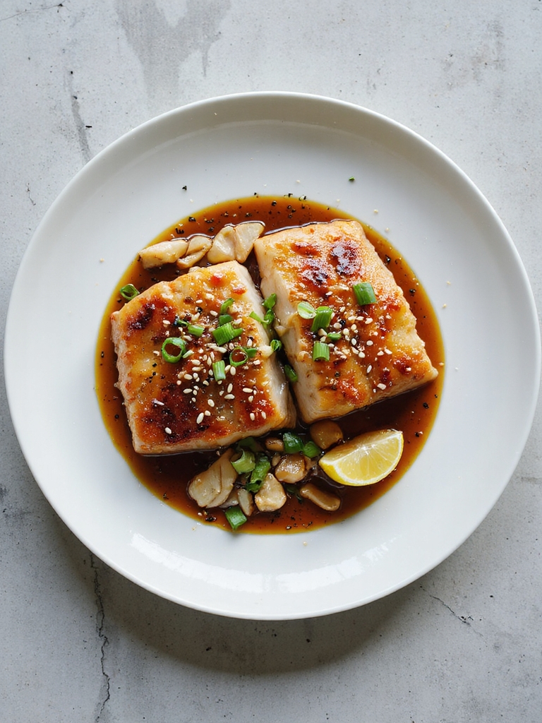 umami ginger soy grouper