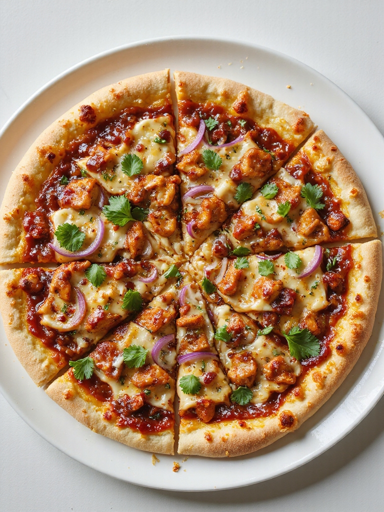 vegan bbq chicken pizza