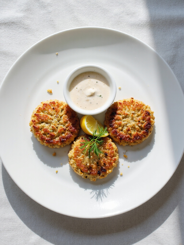 vegan hearts of palm cakes