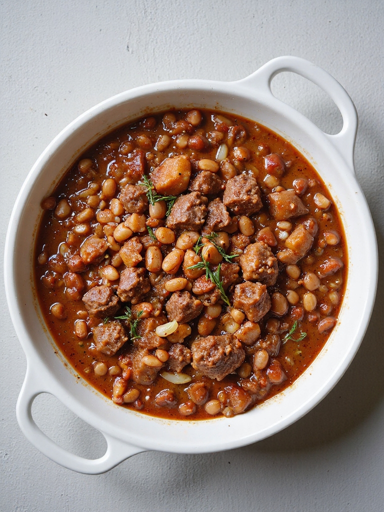 vegetarian baked beans recipe