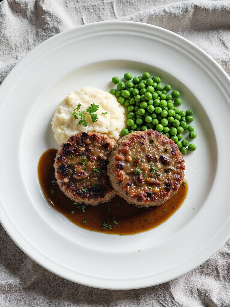 vegetarian salisbury steak recipe