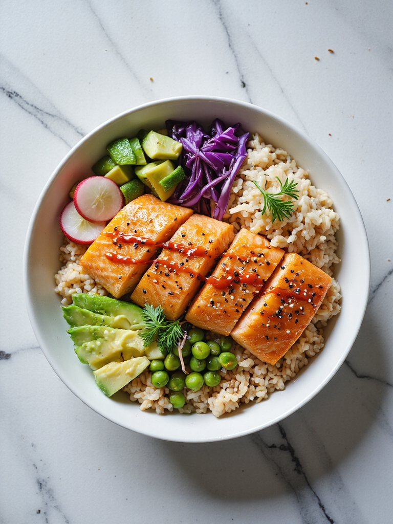 versatile nutritious salmon bowls