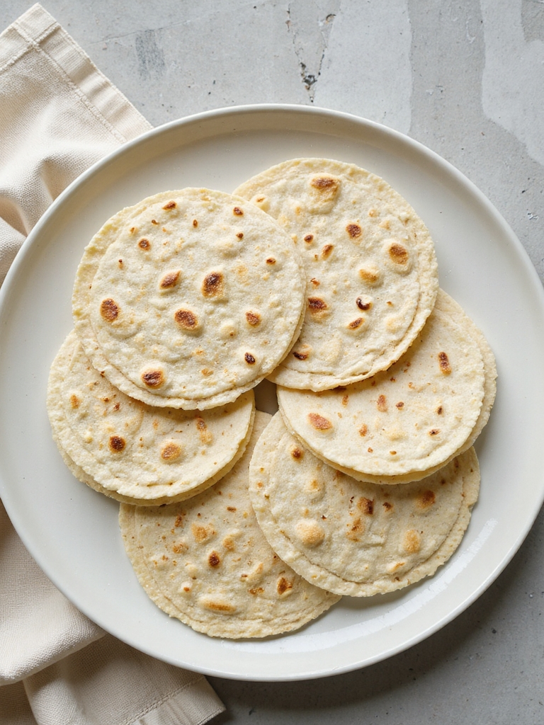 warm soft flour tortillas