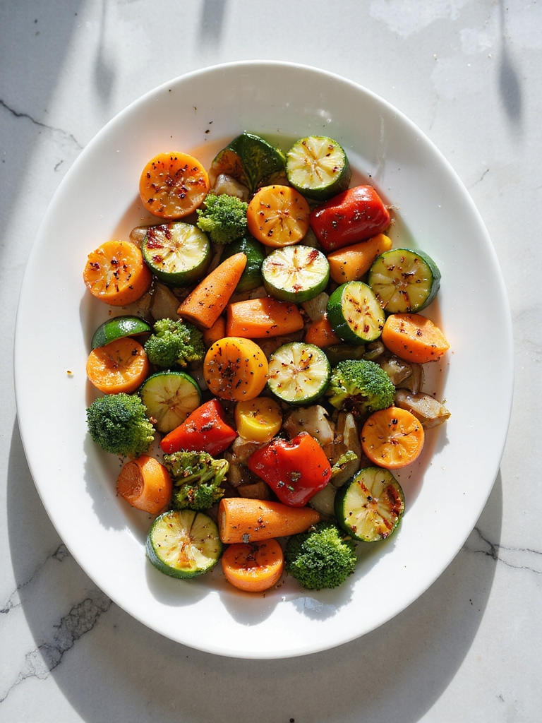 waste reducing air fryer vegetables