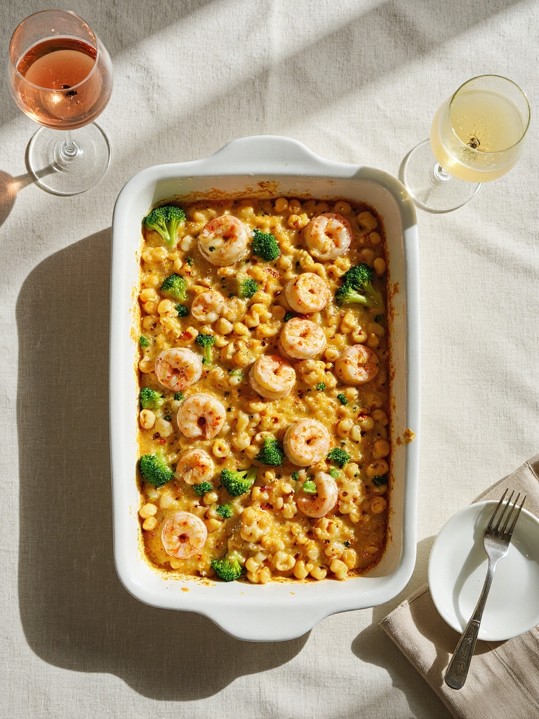 wine pairings enhance seafood bake