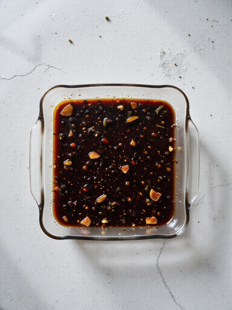 zesty balsamic steak marinade