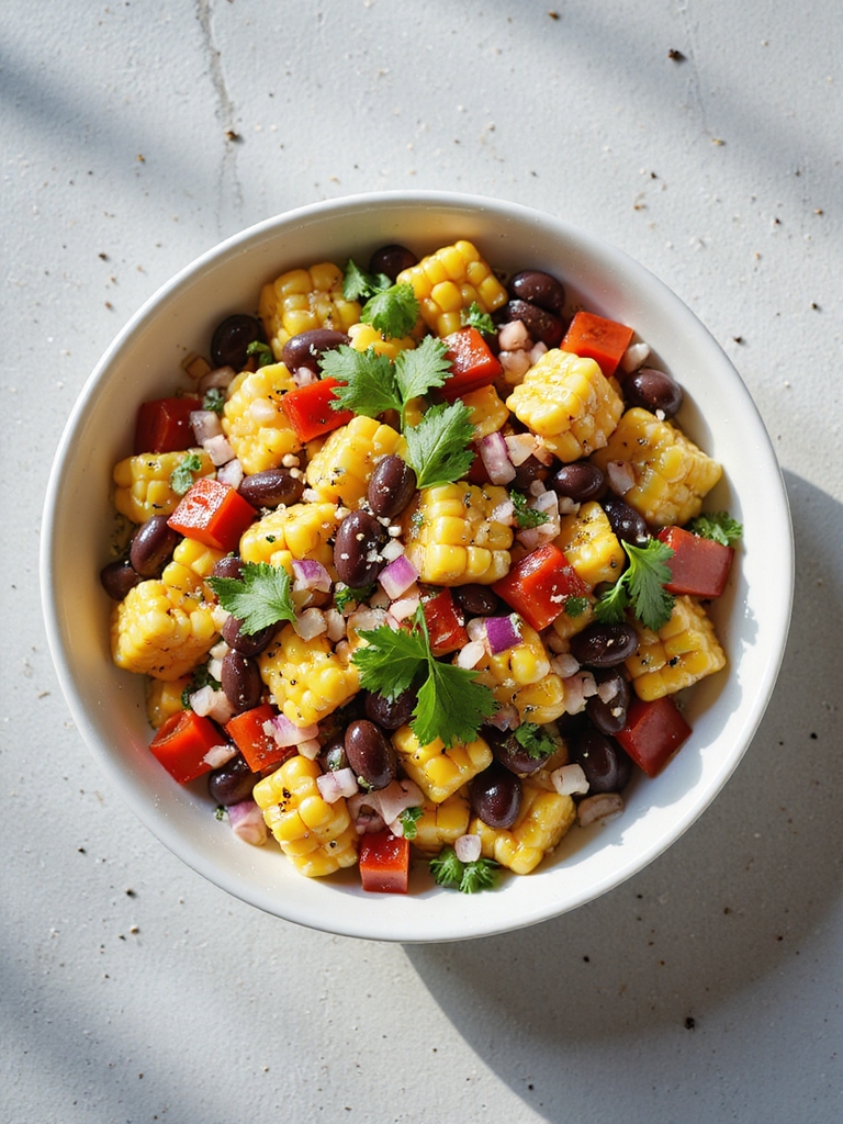 zesty black bean salad