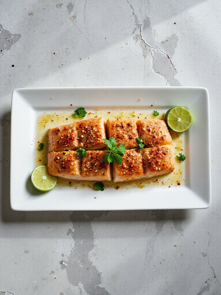 zesty chili lime baked fish