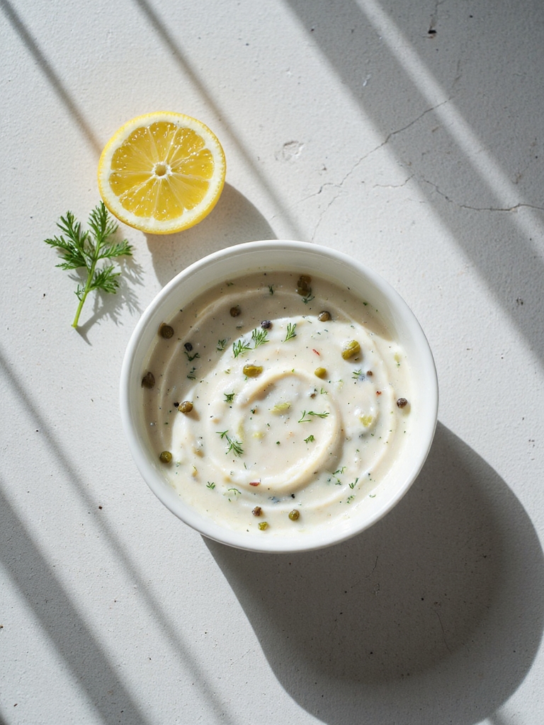 zesty lemon dill tartar sauce