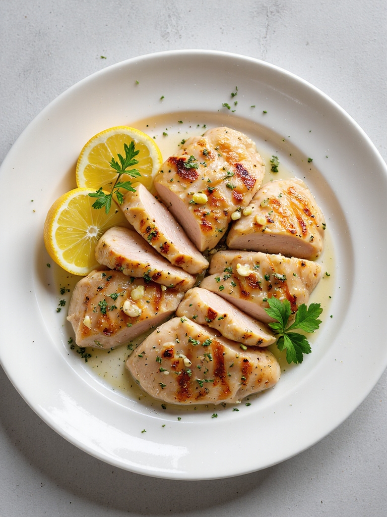 zesty lemon garlic chicken