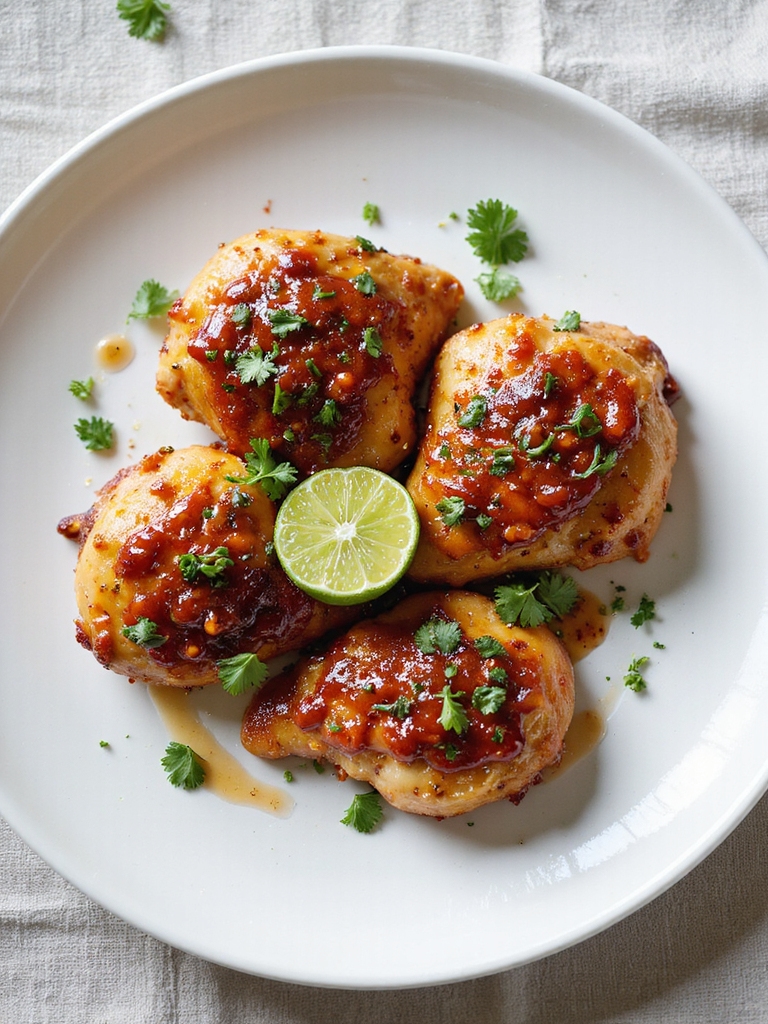 zesty lime cilantro baked chicken