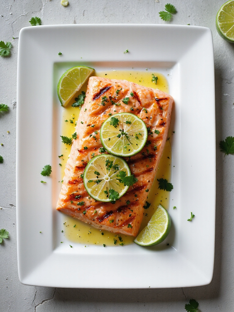 zesty lime cilantro salmon marinade