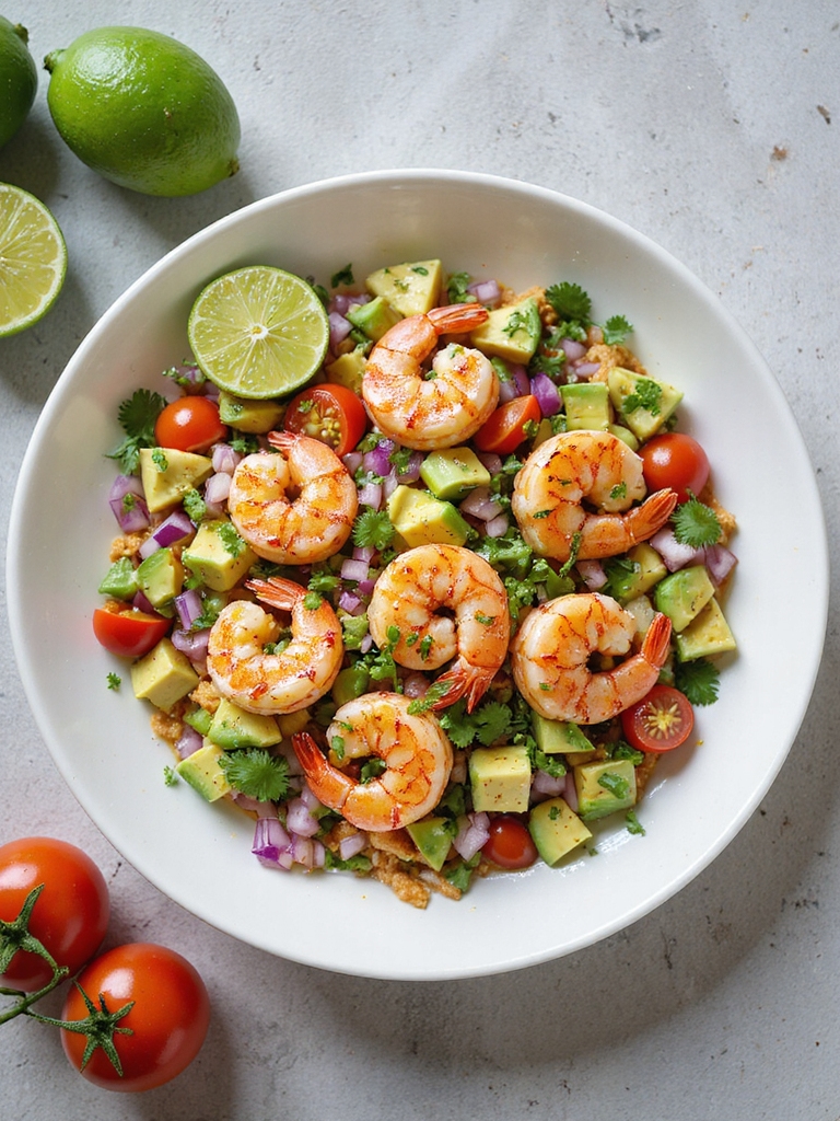 zesty mexican shrimp appetizer