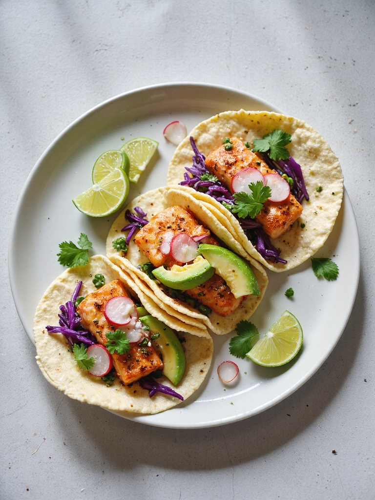 zesty salmon tacos recipe