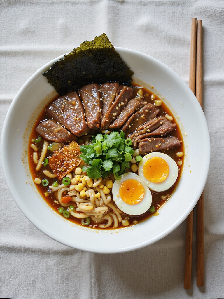 budget friendly homestyle beef ramen