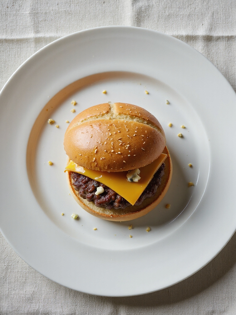 cheese melted burger assembly tips