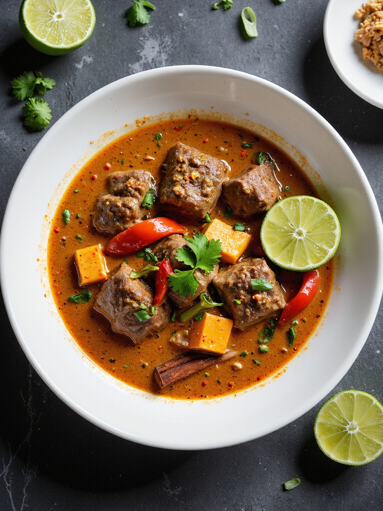 coconut curry braised shanks