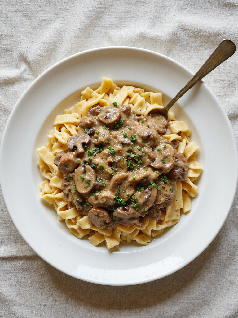 creamy budget ground beef