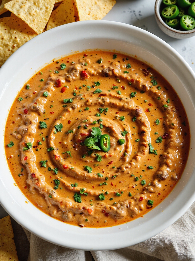 creamy velveeta rotel beef dip