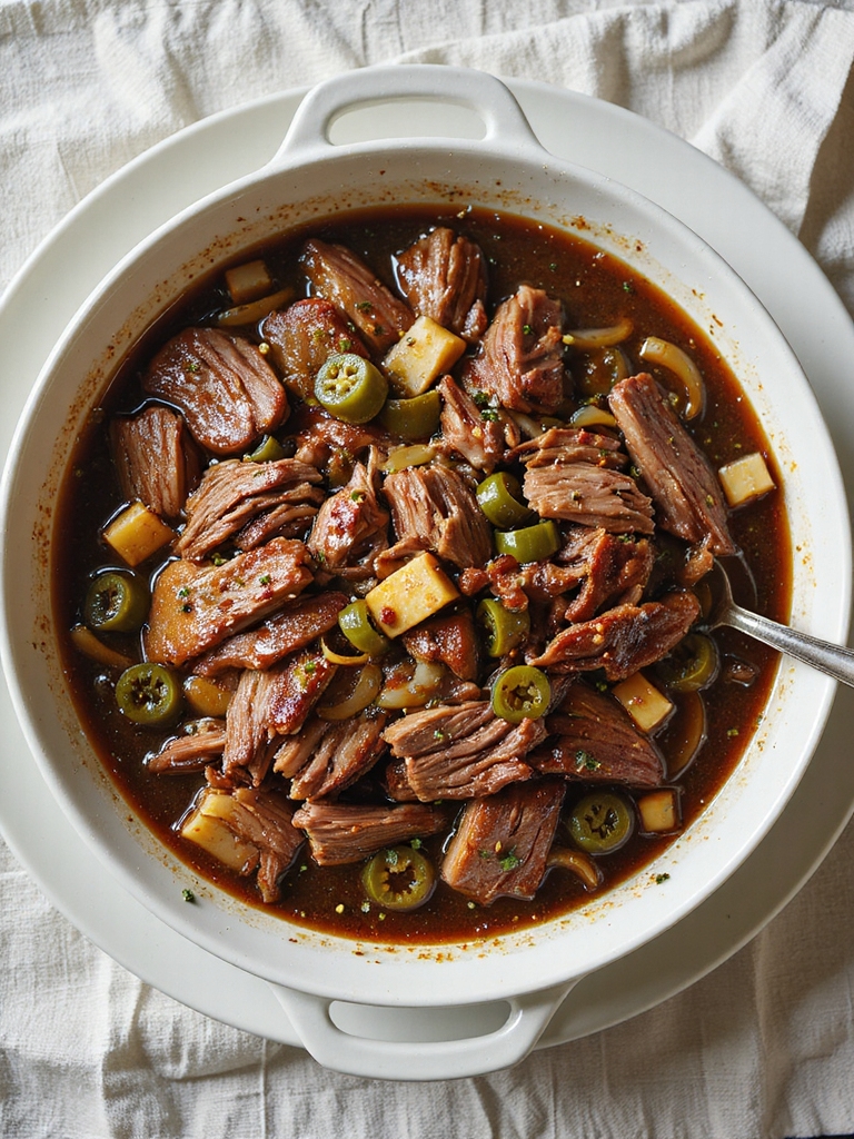 crockpot pepperoncini ranch roast