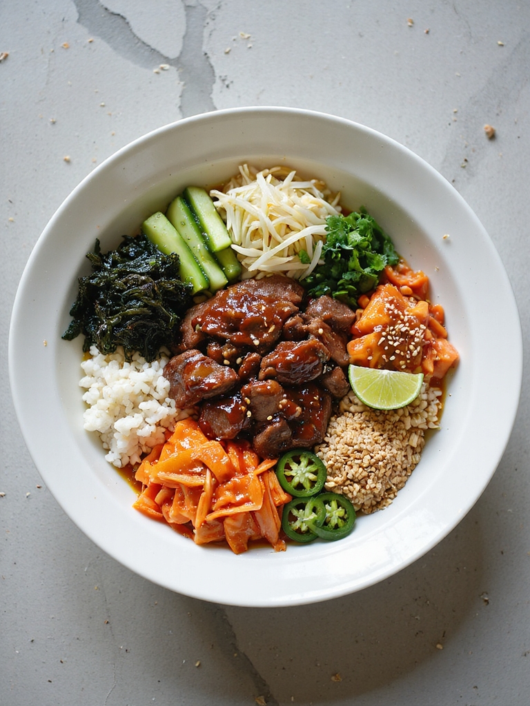 crunchy tangy fresh finishing touches