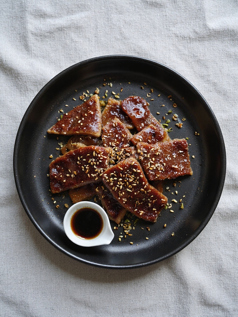 gingery teriyaki beef jerky