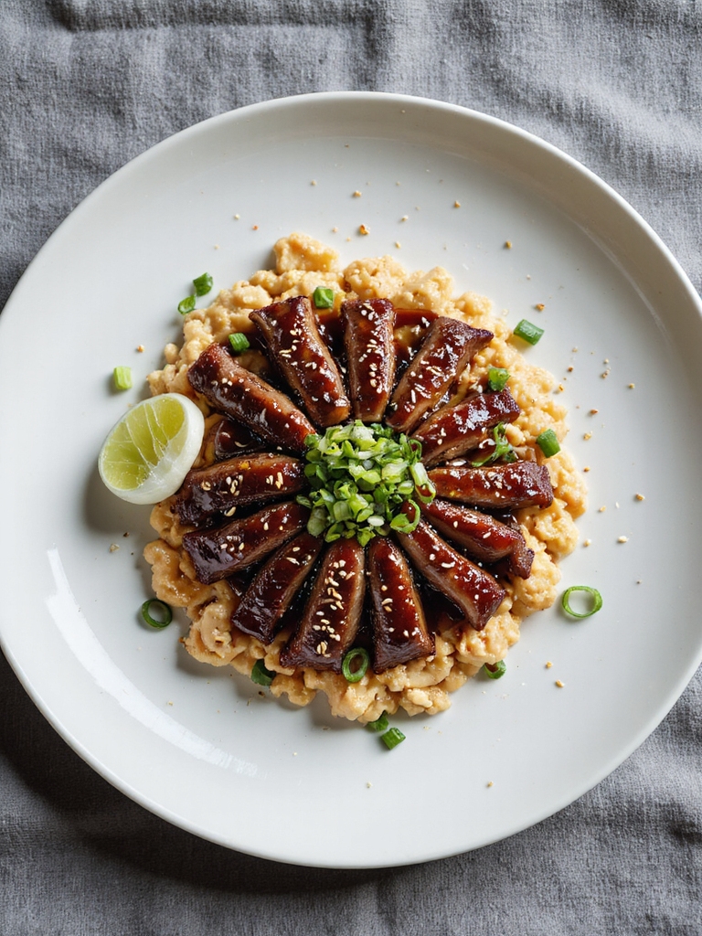 glossy sweet savory umami glaze