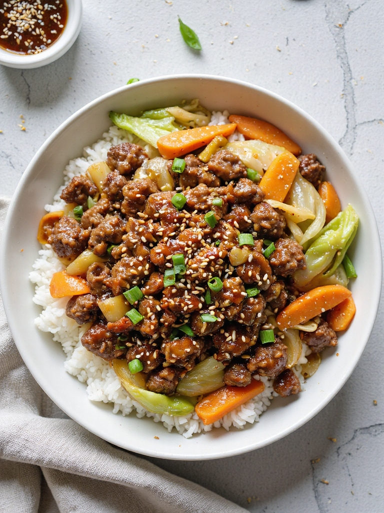 gochujang beef cabbage stir fry
