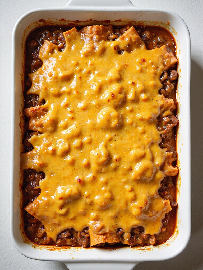 golden bubbly cheesy top