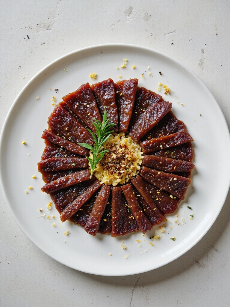 herb infused mediterranean beef jerky