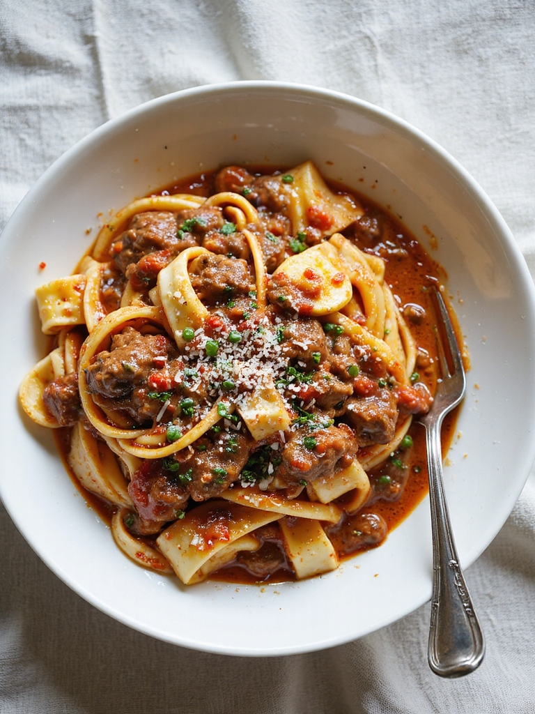 homestyle cozy beef noodles