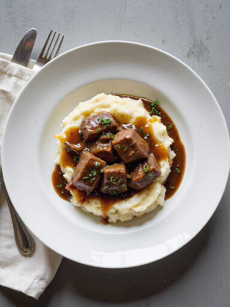 instant pot pressure cooked beef tips