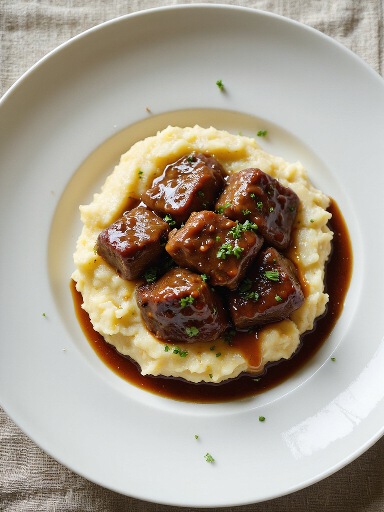 juicy tender homestyle beef tips