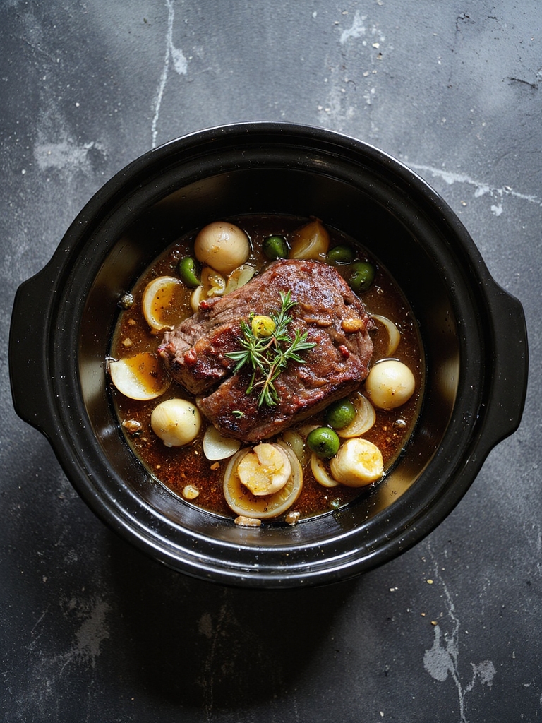 low and slow shredded roast